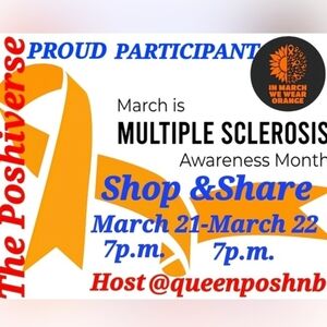 #26 @bigolewoman PROUD PARTICIPANT MS AWARENESS MONTH Shop & Share @queenposh
